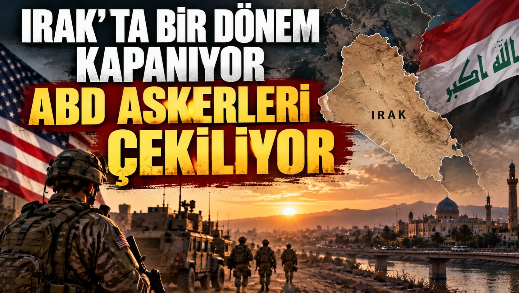 Irak’ta bir dönem kapanıyor: ABD askerleri çekiliyor