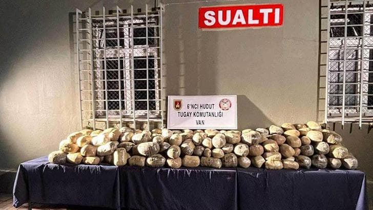 MSB: Van'da 412 kilo uyuşturucu ele geçirdi