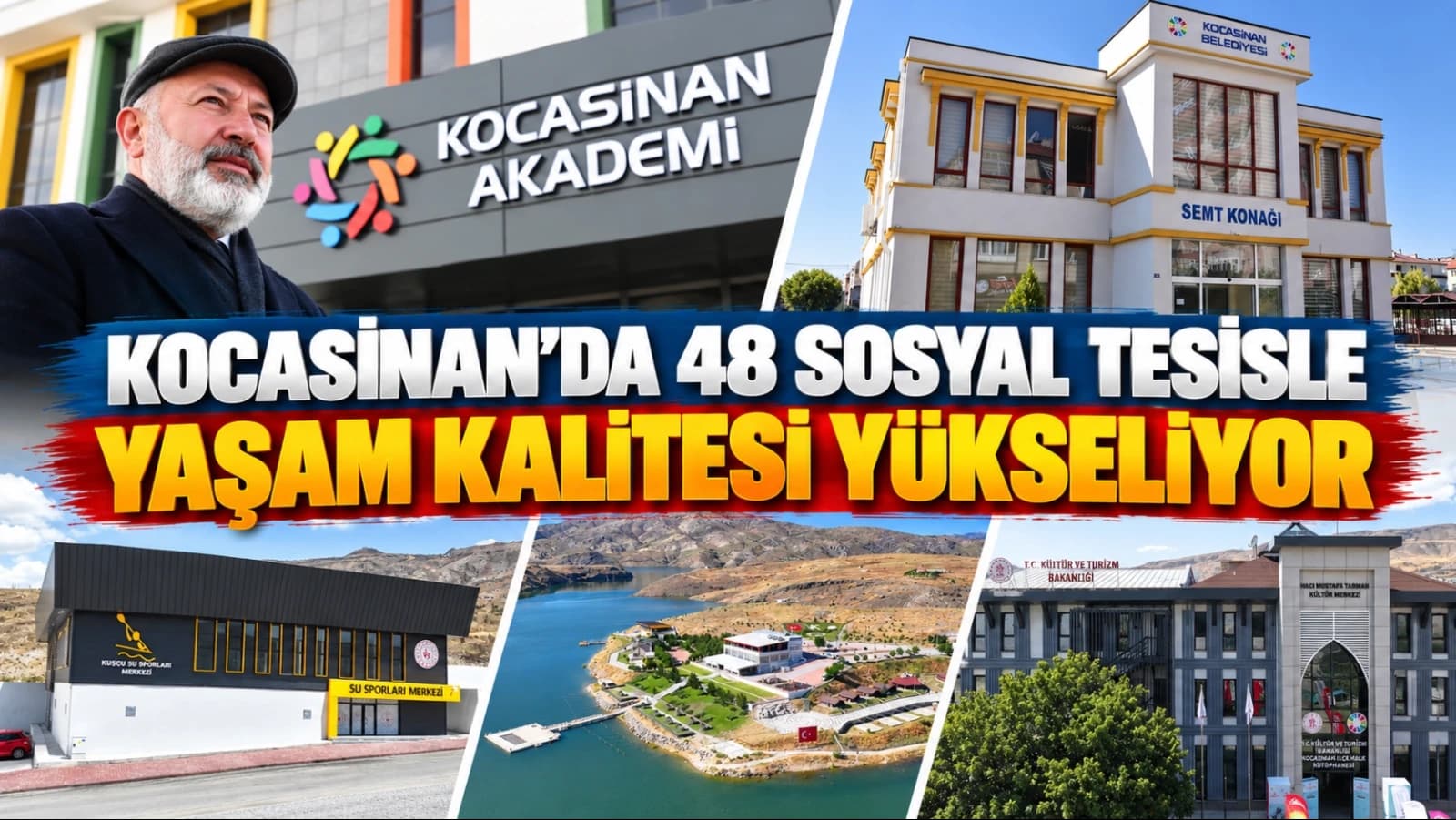Kocasinan’da 48 sosyal tesisle yaşam kalitesi yükseliyor