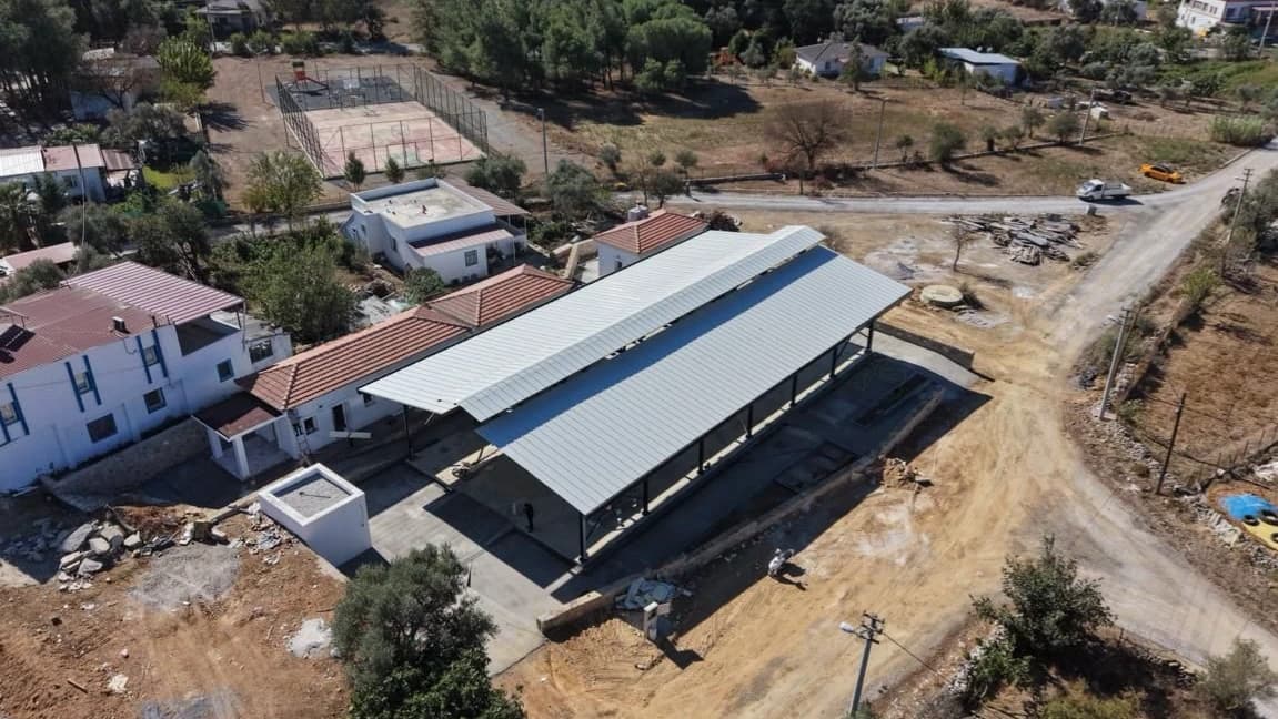 Bodrum’da pazar yeri projesinde sona gelindi