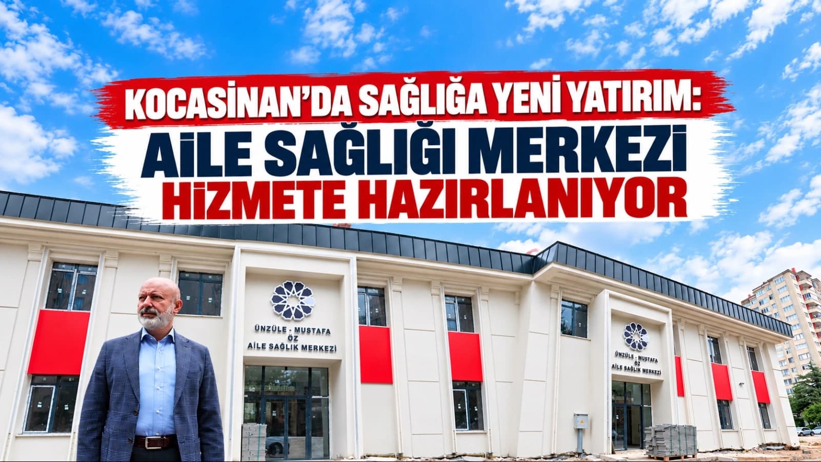 Kocasinan’da sağlığa yeni yatırım: Aile sağlığı merkezi hizmete hazırlanıyor