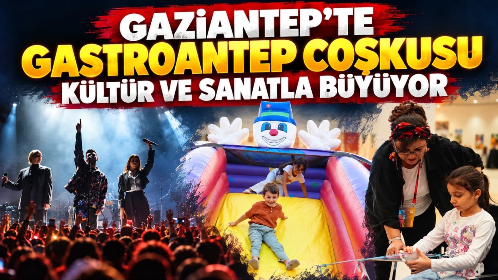 Gaziantep’te GastroAntep Coşkusu Kültür Ve Sanatla Büyüyor